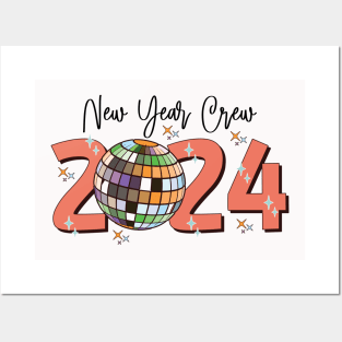 Happy New Year 2024 Posters and Art